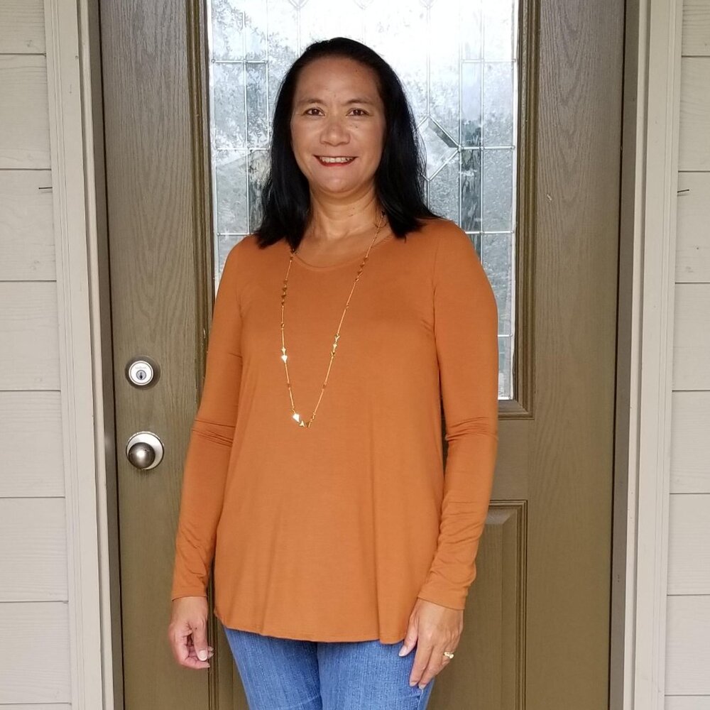 New with Tag Agnes & Dora Everyday Tee deep spice size XXL